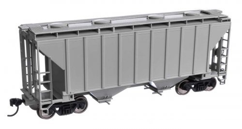 37′ 2980 Cubic-Foot 2-Bay Covered Hopper - Ready to Run, HO Scale, WalthersMainline 8500
