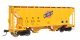 37′ 2980 Cubic-Foot 2-Bay Covered Hopper - Ready to Run, HO Scale, WalthersMainline 8503