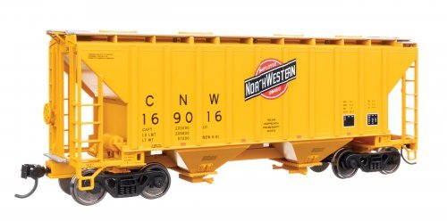 37′ 2980 Cubic-Foot 2-Bay Covered Hopper - Ready to Run, HO Scale, WalthersMainline 8503