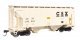 37′ 2980 Cubic-Foot 2-Bay Covered Hopper - Ready to Run, HO Scale, WalthersMainline 8505