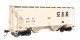 37′ 2980 Cubic-Foot 2-Bay Covered Hopper - Ready to Run, HO Scale, WalthersMainline 8506