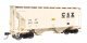 37′ 2980 Cubic-Foot 2-Bay Covered Hopper - Ready to Run, HO Scale, WalthersMainline 8507