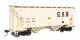 37′ 2980 Cubic-Foot 2-Bay Covered Hopper - Ready to Run, HO Scale, WalthersMainline 8507