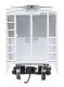 37′ 2980 Cubic-Foot 2-Bay Covered Hopper - Ready to Run, HO Scale, WalthersMainline 8509