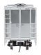 37′ 2980 Cubic-Foot 2-Bay Covered Hopper - Ready to Run, HO Scale, WalthersMainline 8512