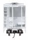 37′ 2980 Cubic-Foot 2-Bay Covered Hopper - Ready to Run, HO Scale, WalthersMainline 8514
