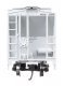 37′ 2980 Cubic-Foot 2-Bay Covered Hopper - Ready to Run, HO Scale, WalthersMainline 8515
