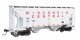 37′ 2980 Cubic-Foot 2-Bay Covered Hopper - Ready to Run, HO Scale, WalthersMainline 8518