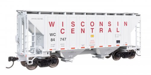 37′ 2980 Cubic-Foot 2-Bay Covered Hopper - Ready to Run, HO Scale, WalthersMainline 8519