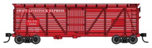 40′ Wood Stock Car with Dreadnaught ends - Ready to Run, HO Scale, WalthersMainline 41517