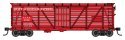 40′ Wood Stock Car with Dreadnaught ends - Ready to Run, HO Scale, WalthersMainline 41517