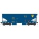 55-Ton Fishbelly Hopper - Ready to Run - Delaware & Hudson - H0 - Walthers 6-43096