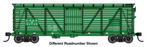 40′ Wood Stock Car with Dreadnaught ends - Ready to Run, HO Scale, WalthersMainline 41506