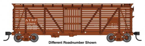 40′ Wood Stock Car with Dreadnaught ends - Ready to Run, HO Scale, WalthersMainline 41503