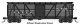 40′ Wood Stock Car with Dreadnaught ends - Ready to Run, HO Scale, WalthersMainline 41513