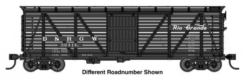 40′ Wood Stock Car with Dreadnaught ends - Ready to Run, HO Scale, WalthersMainline 41513