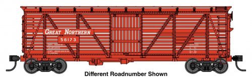 40′ Wood Stock Car with Dreadnaught ends - Ready to Run, HO Scale, WalthersMainline 41516