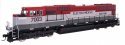 EMD SD70M - Standard DC, HO Scale, WalthersMainline 11024