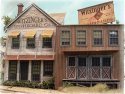 Witzinger′s Washboard Co. (False Front Structure Kit), HO Scale, Bar Mills LLC 172