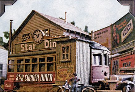 Star Diner, HO Scale, Bar Mills LLC 602
