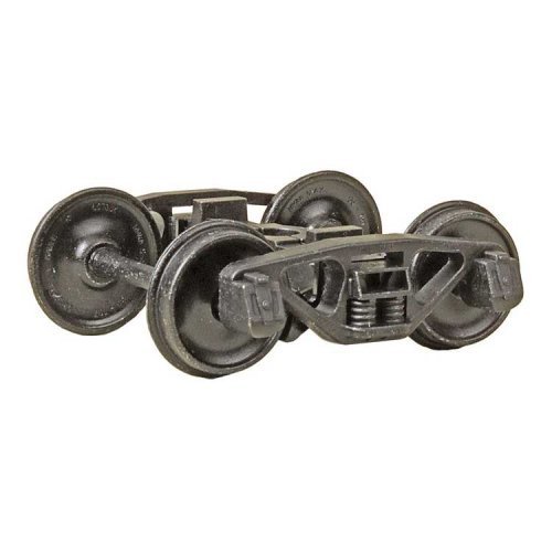 A.S.F. A-3 Ride-Control Metal Trucks - 2-Rail, O Scale, Kadee Quality Products 750