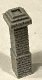 Decorative Square Brick Chimney, HO Scale, Bar Mills LLC 2038