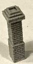 Decorative Square Brick Chimney, HO Scale, Bar Mills LLC 2038