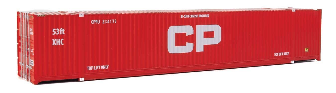 53′ Singamas Corrugated-Side Container - Assembled, HO Scale, Walthers SceneMaster 8536