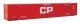 53′ Singamas Corrugated-Side Container - Assembled, HO Scale, Walthers SceneMaster 8536