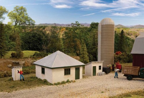 Farm House Details, HO Scale, Walthers Cornerstone 3350