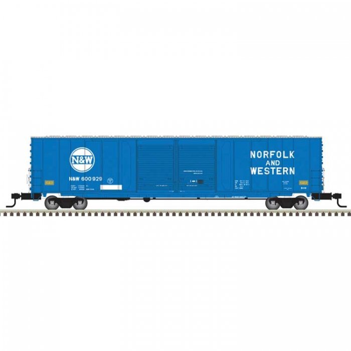 ACF 60′ Double-Door Auto Parts Boxcar - Ready to Run - Master(R), N Scale, Atlas Model Railroad Co. 50007176