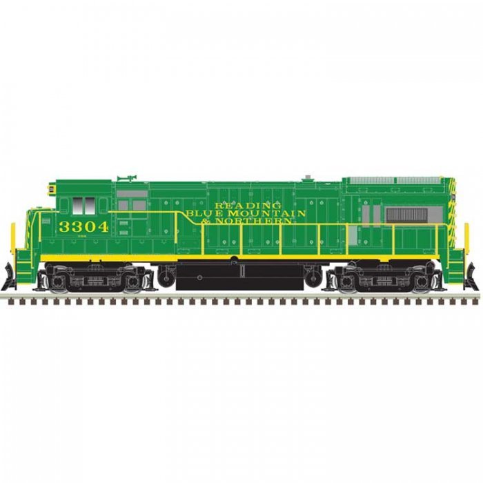 GE U33/36B - Standard DC - Master(R) Silver, N Scale, Atlas Model Railroad Co. 40005943