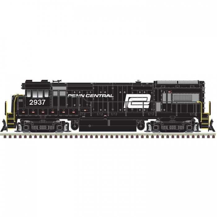GE U33/36B - Standard DC - Master(R) Silver, N Scale, Atlas Model Railroad Co. 40005940