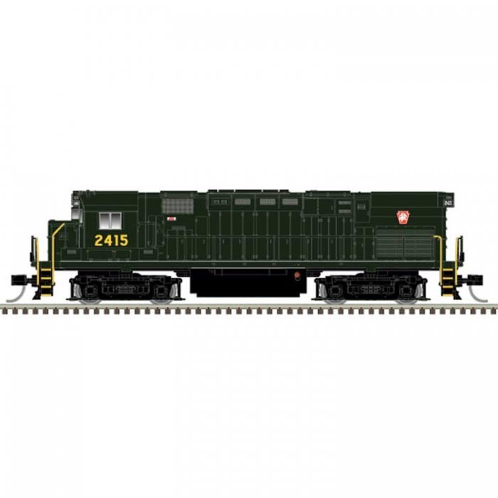 Alco C424 - Standard DC - Master(R) Silver, N Scale, Atlas Model Railroad Co. 40006110