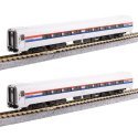 Amfleet II Coach 2-Pack - Ready to Run, N Scale, Kato USA Inc 1066293