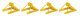 Assembled Track Bumper pkg(4), HO Scale, WalthersTrack 83108