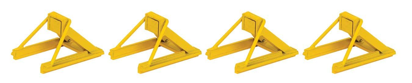 Assembled Track Bumper pkg(4), HO Scale, WalthersTrack 83108