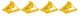 Assembled Track Bumper pkg(4), HO Scale, WalthersTrack 83108