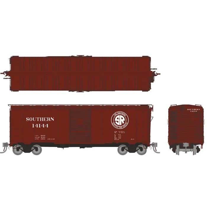 1937 AAR 40′ Boxcar w/Square Corner - Ready to Run, HO Scale, Rapido Trains Inc 180003A