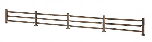 Split Rail Fence, G, PIKO 62280