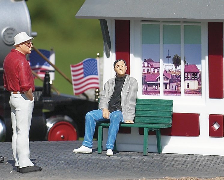5 Park Benches, G, PIKO 62285