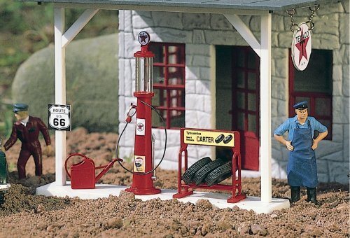 Texaco Antique Gasoline Pump + Acc., G, PIKO 62286