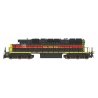 EMD SD38-2 w/LokSound & DCC -- Iowa Interstate (black, red, yellow), N, Intermountain Railway Company 693310S