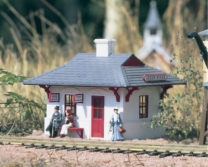 Green River Station (Built-Up), G, PIKO 62700