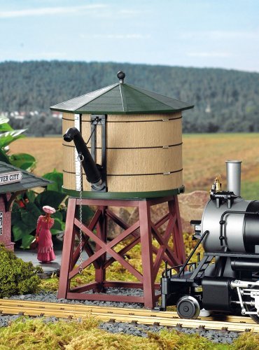 G-River City Water Tower Built-Up, G, PIKO 62710