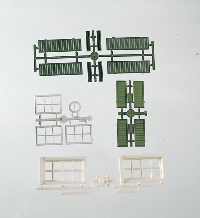 Components: Windows and Shutters, G, PIKO 62805