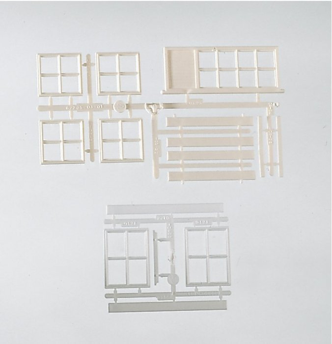 Components: Sliding Windows + Door, G, PIKO 62806
