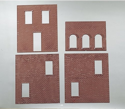 Components: Stone Walls, G, PIKO 62809