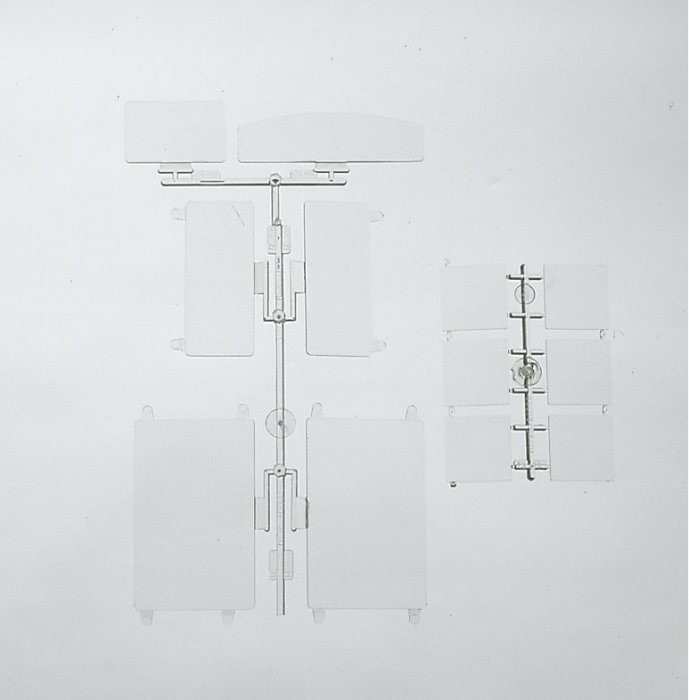Components: Window Glass, G, PIKO 62813