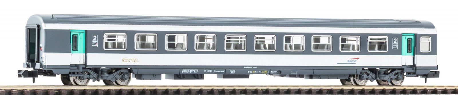 Passenger Car Corail 2.Class SNCF IV, N, PIKO 94087